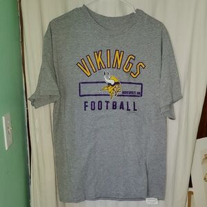 NFL Team Apparel Minnesota Vikings Football T Shirt